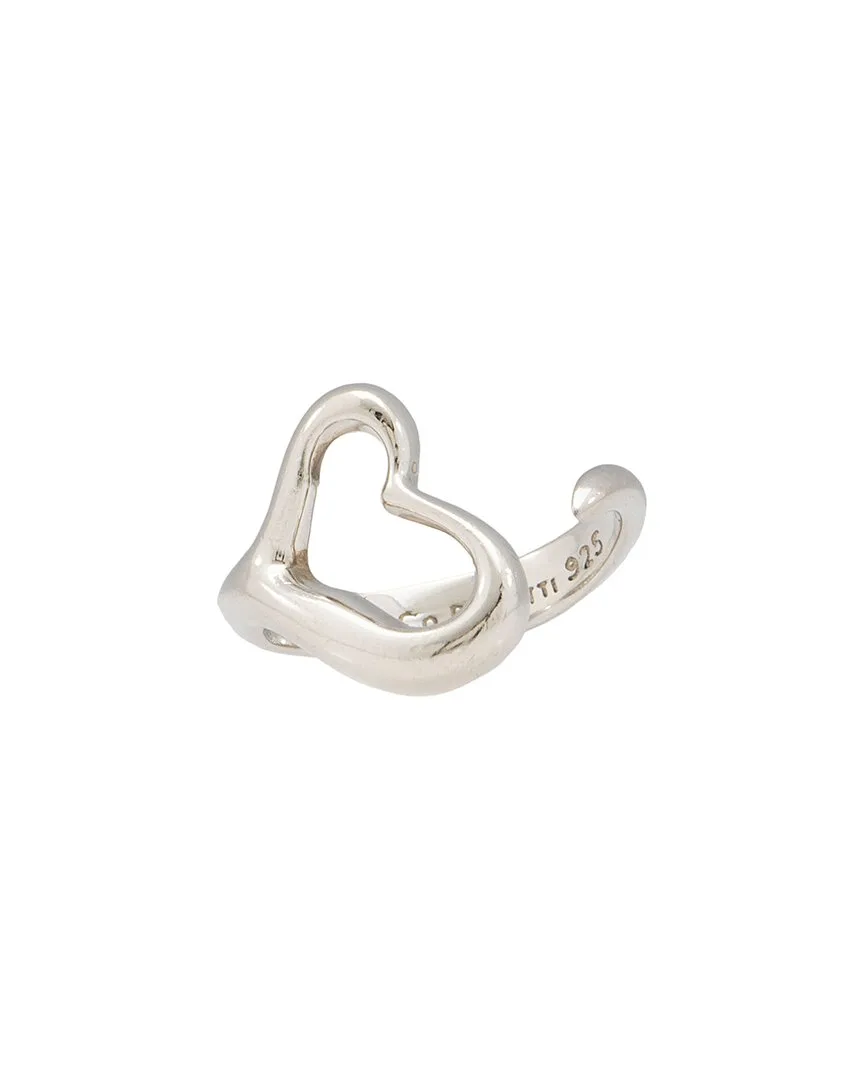 Silver Paloma Picasso Open Heart Ring (authentic Pre-Loved) by Tiffany & Co.