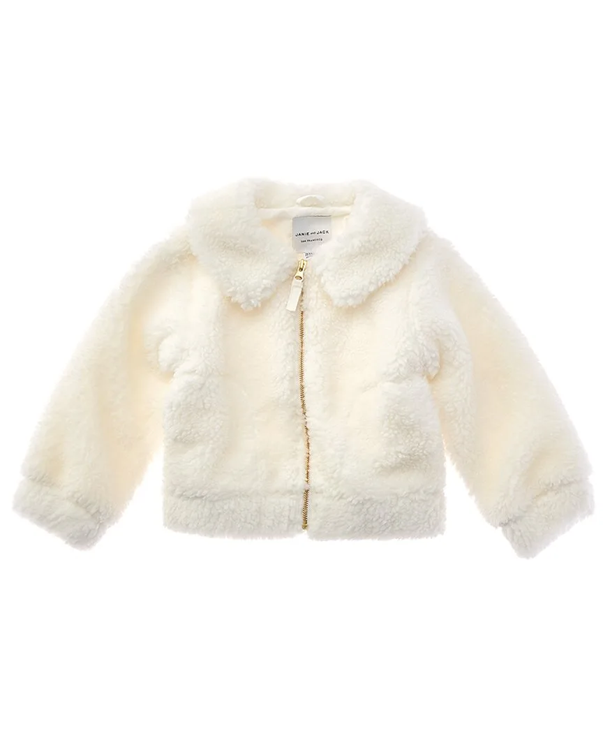 The Collared Sherpa Jacket by Janie and Jack