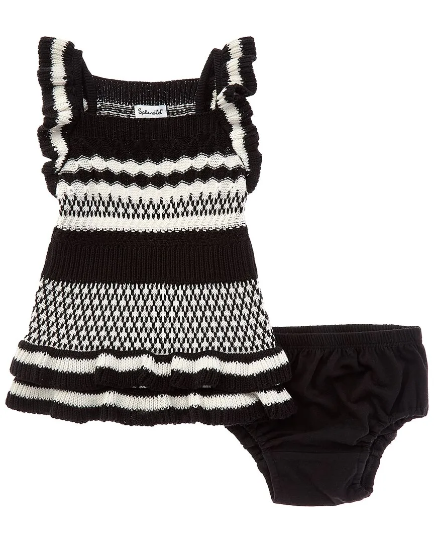 Ruffle Sweater Dress by Splendid