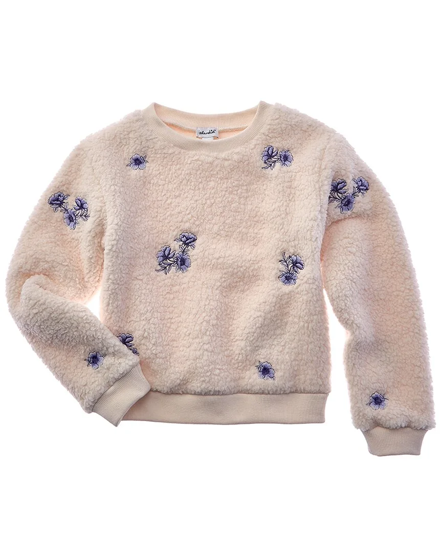 Floral Fleece Sweatshirt by Splendid