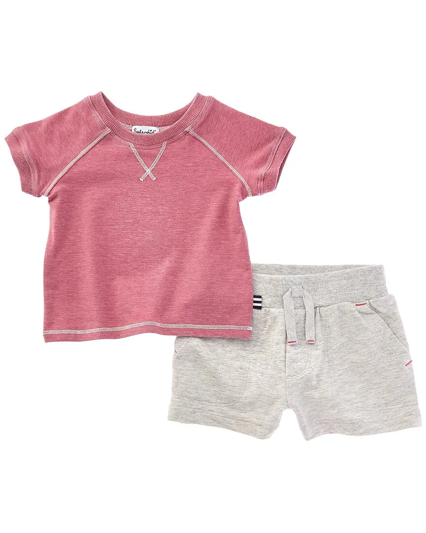 2Pc City Kid Short & Top Set by Splendid