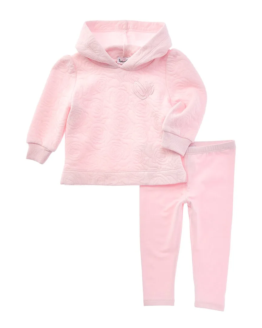2Pc Lots of Love Hoodie Set by Splendid