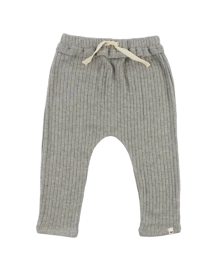 Wide Rib Fuzzy Sweater Knit Brooklyn Jogger by Oh Baby