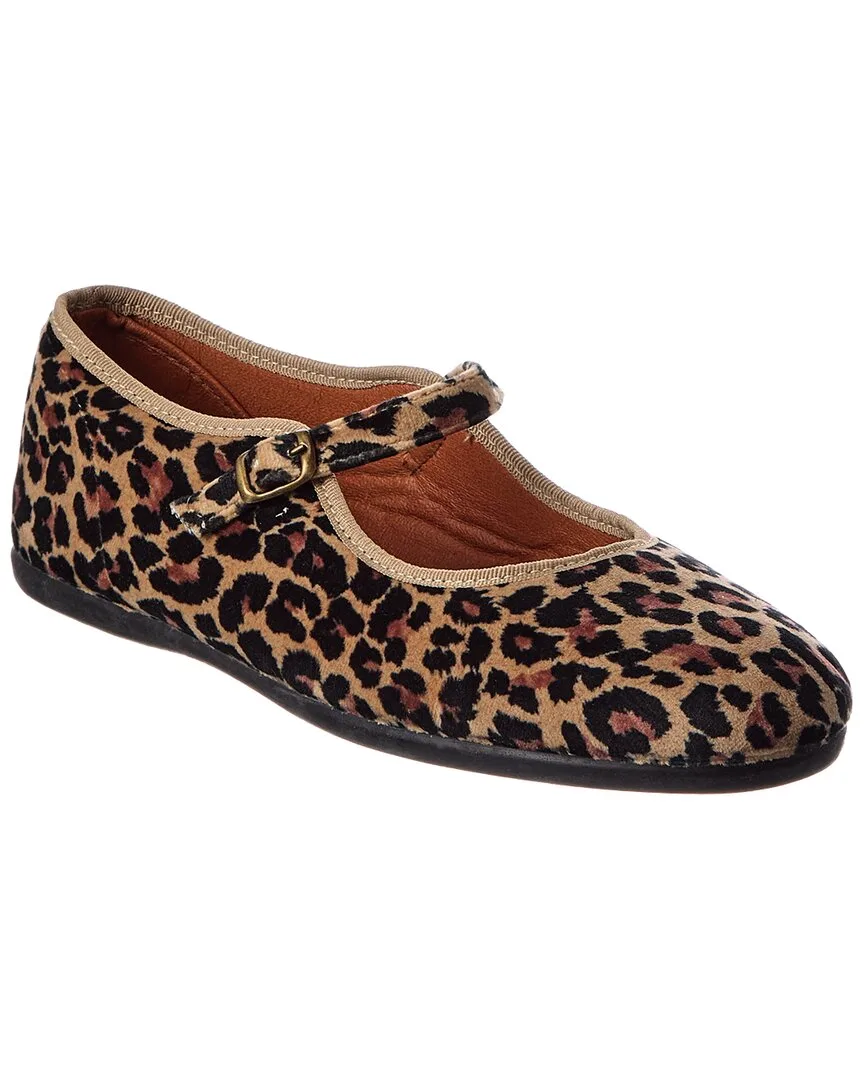 Lexie Velour Flat by Children Chic