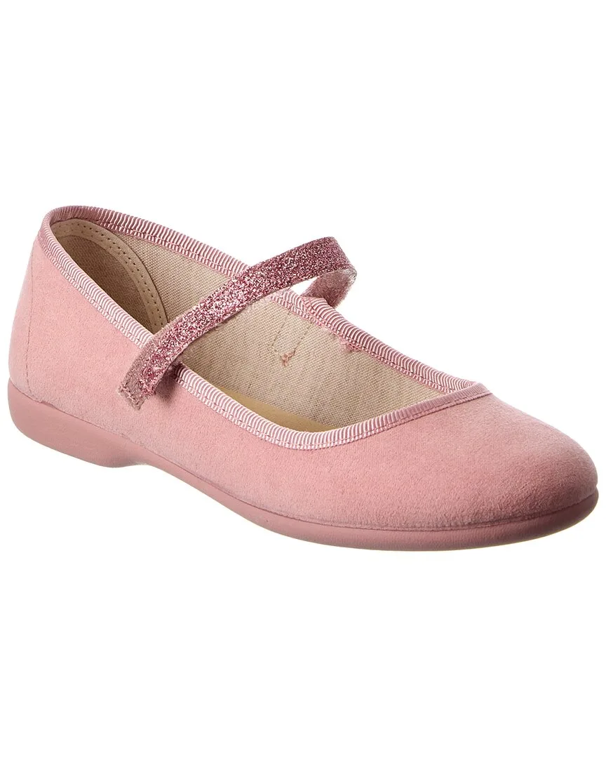 Vivi Velvet Flat by Children Chic