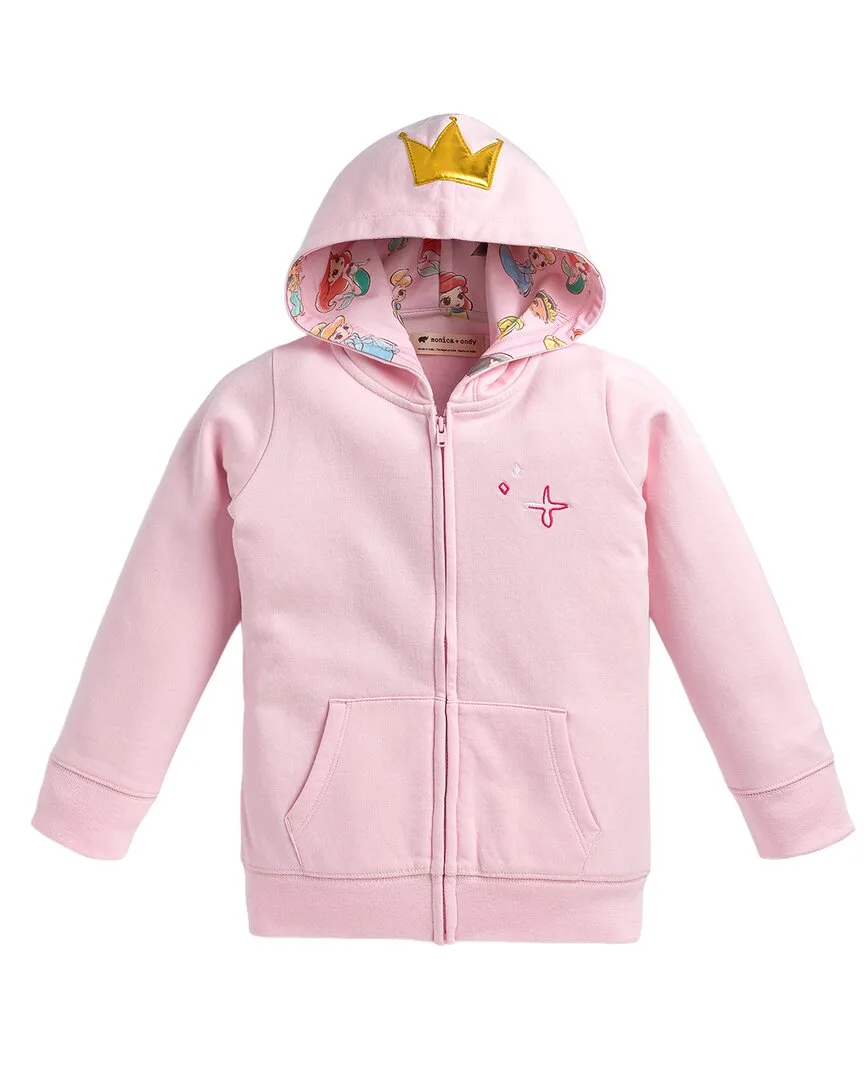 Monica + Andy Printed Hoodie by Monica  Andy