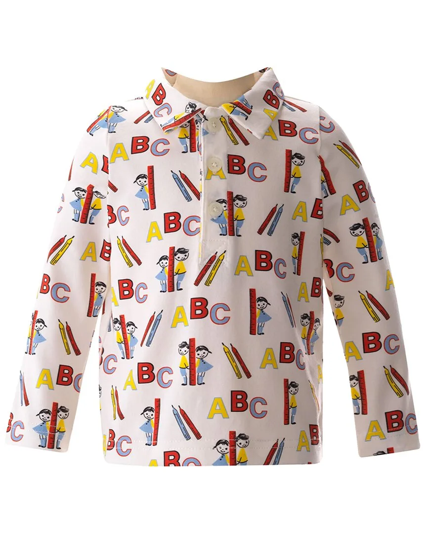 Abc Polo Shirt by Rachel Riley