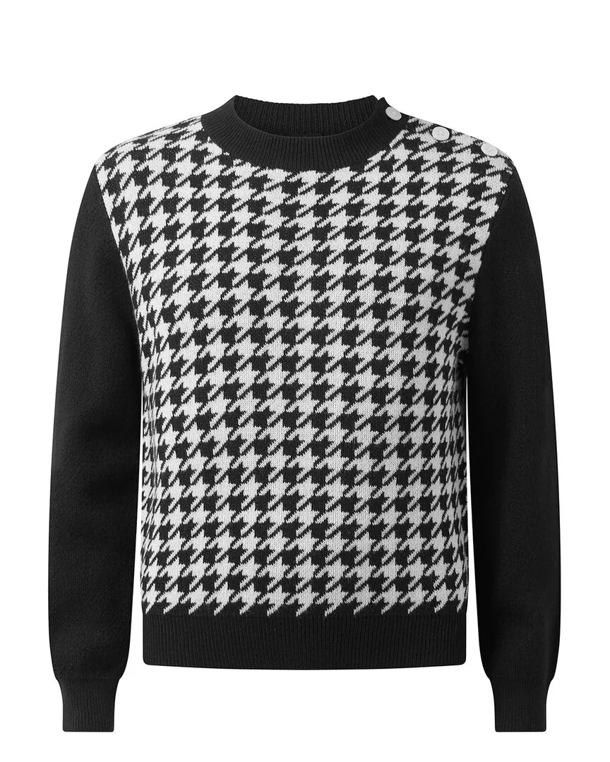 Houndstooth Sweater by Rachel Riley