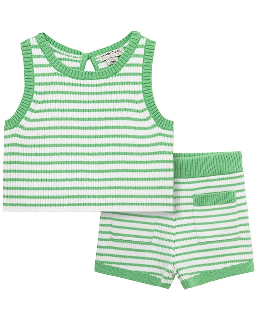 Novelty Knit Short Set by Habitual