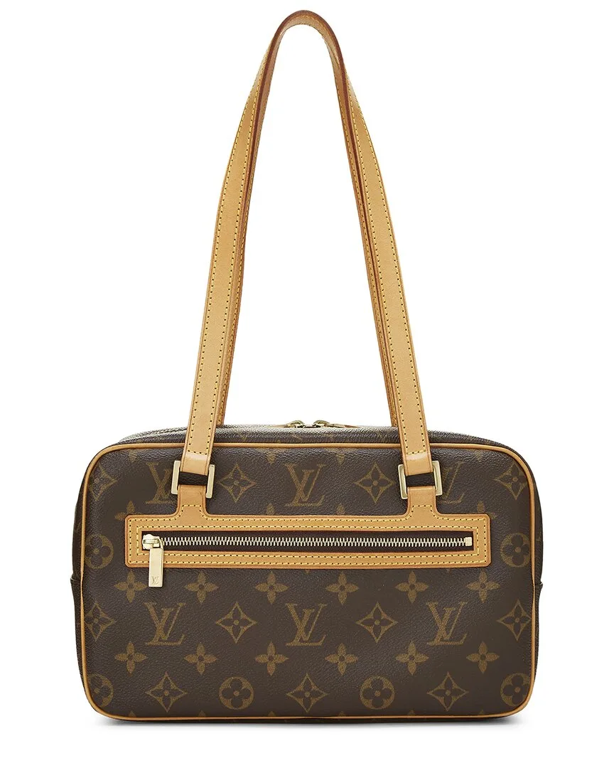 Brown Monogram Coated Canvas Cite mm (authentic Pre-Loved)