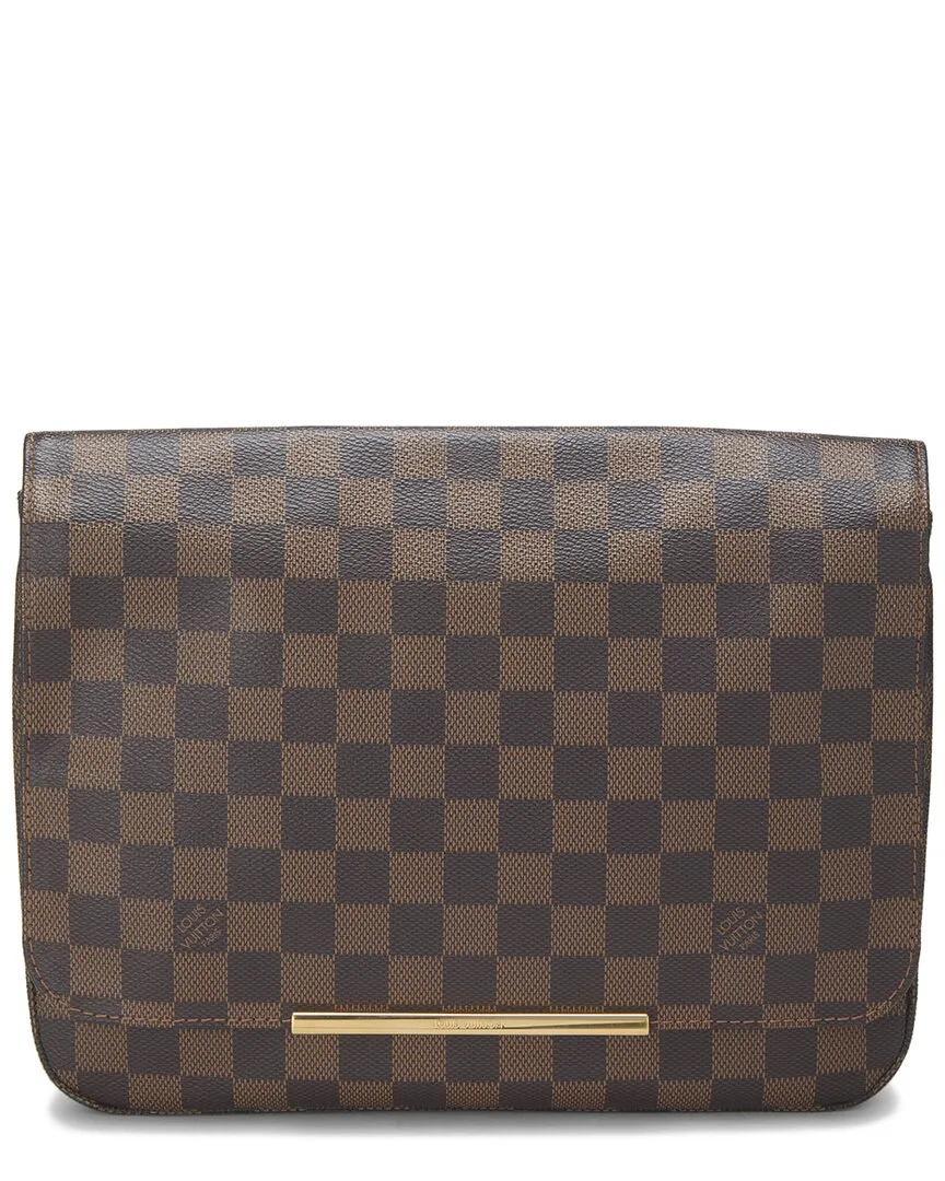 Brown Damier Ebene Coated Canvas Hoxton Gm (authentic Pre-Loved) by Louis Vuitton
