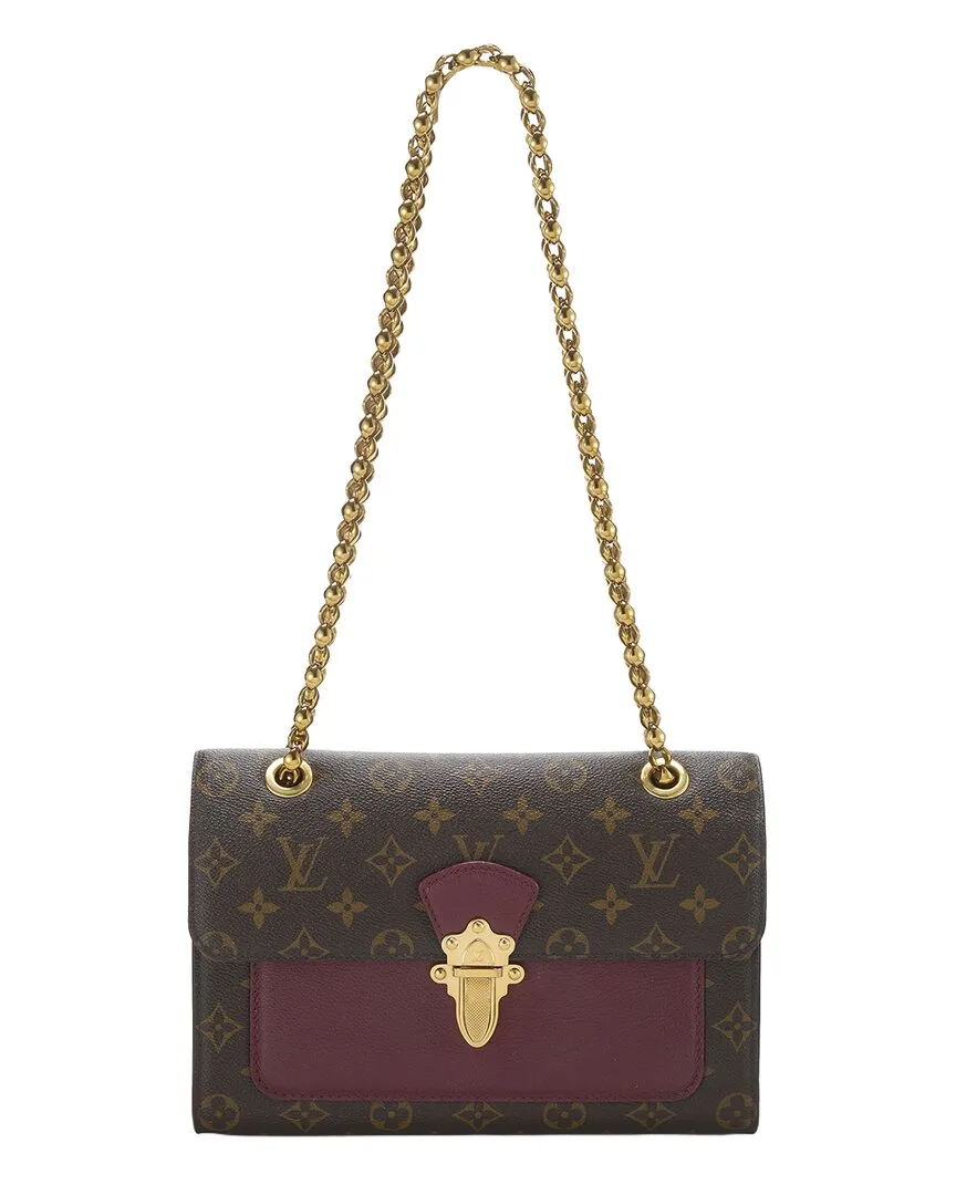 Purple Monogram Coated Canvas Victoire (authentic Pre-Loved) by Louis Vuitton