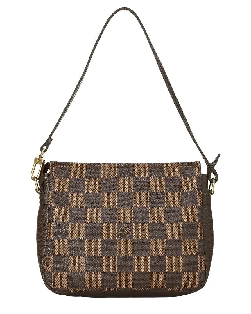 Brown Damier Ebene Coated Canvas Truth Makeup (authentic Pre-Loved) by Louis Vuitton