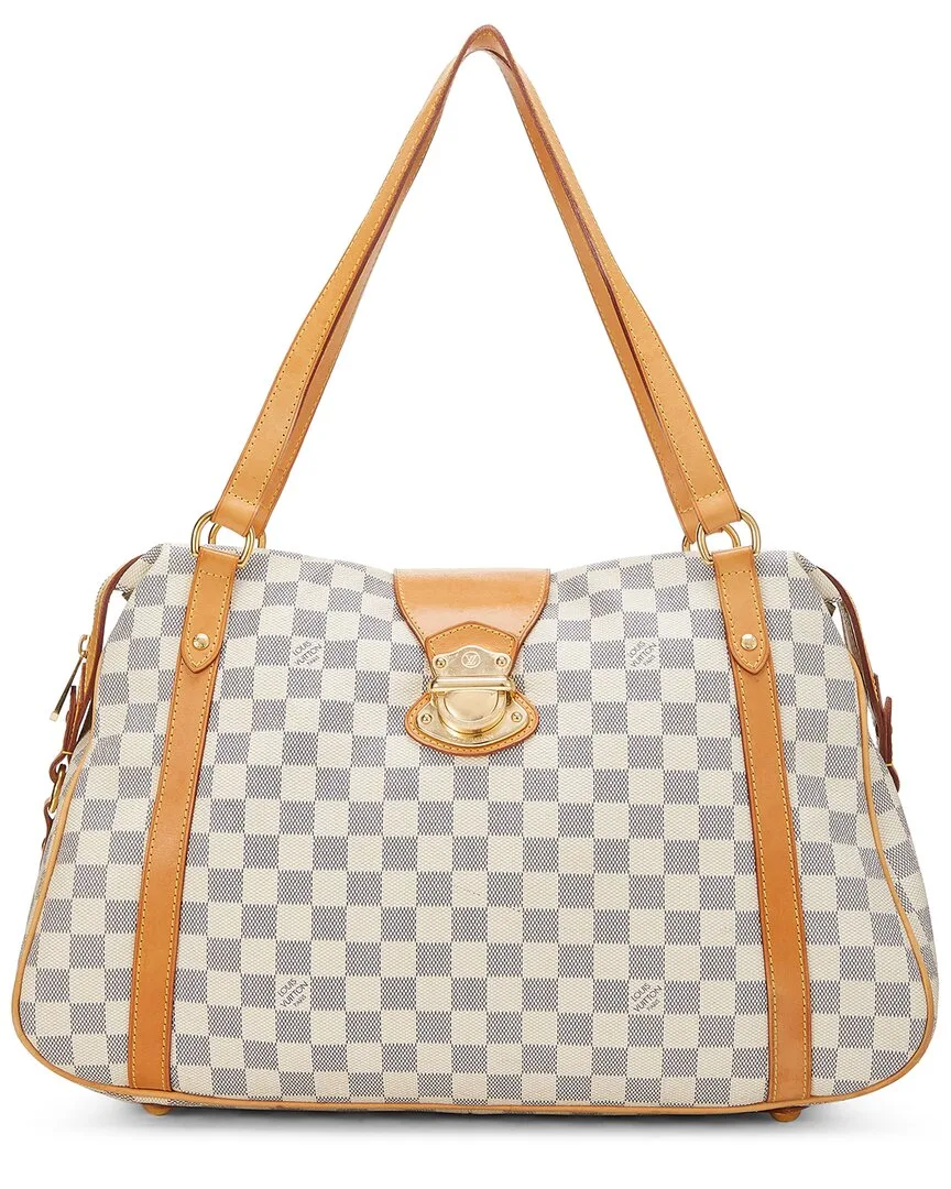 Damier Azur Coated Canvas Stresa Gm (authentic Pre-Loved)