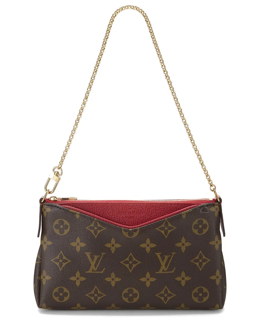 Monogram Coated Canvas Pallas Clutch (authentic Pre-Loved)