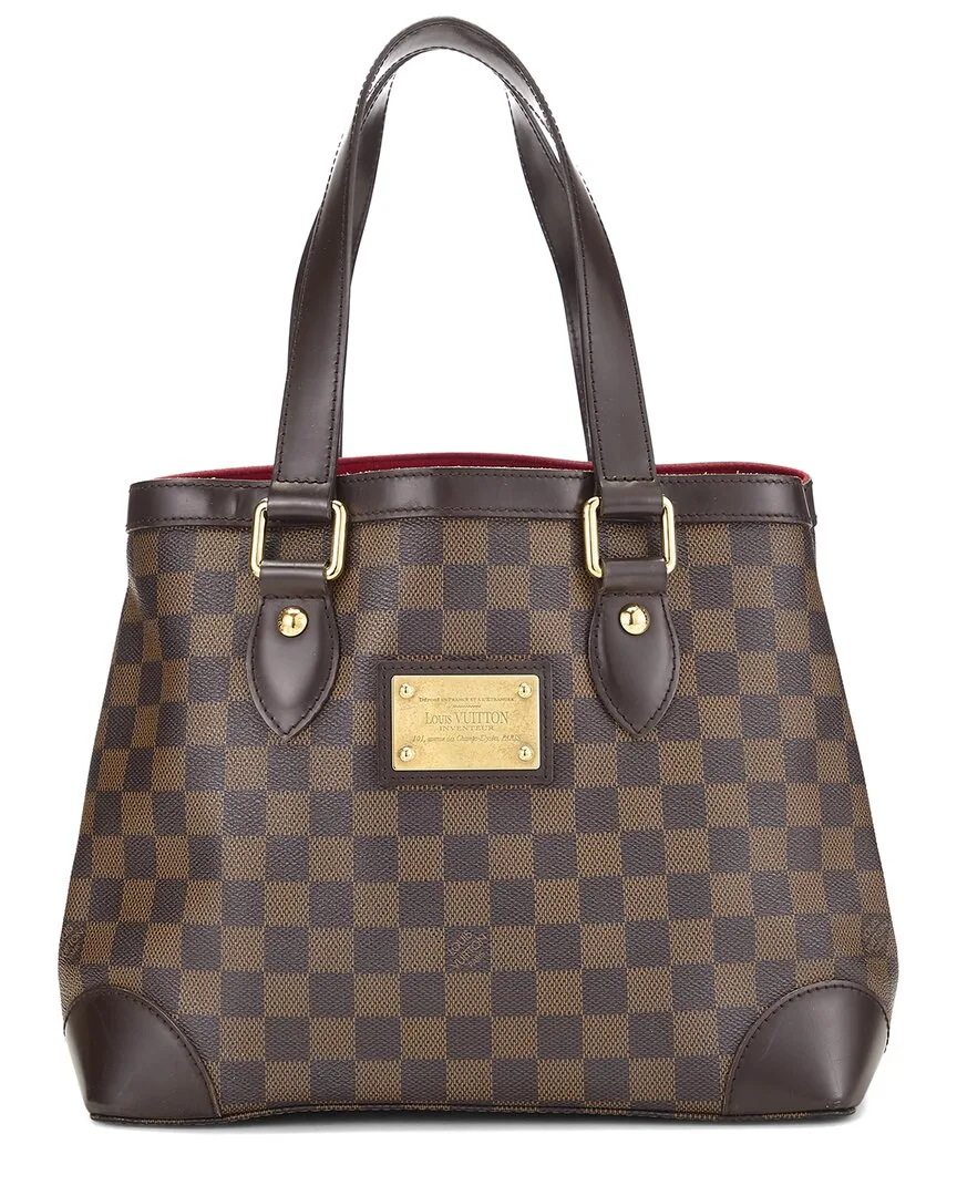 Damier Ebene Coated Canvas Hampstead Pm (authentic Pre-Loved) by Louis Vuitton