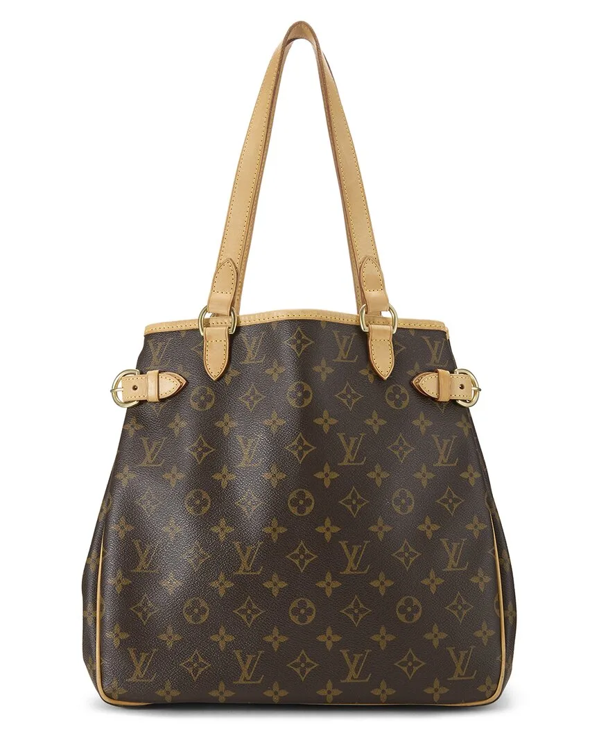 Monogram Coated Canvas Batignollesvertical (authentic Pre-Loved) by Louis Vuitton
