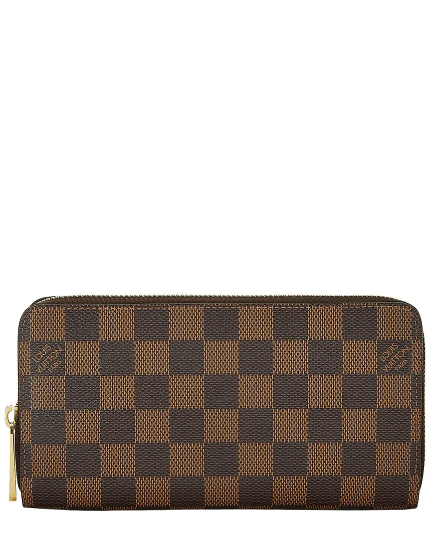 Damier Ebene Coated Canvas Zippy (authentic Pre-Loved) by Louis Vuitton