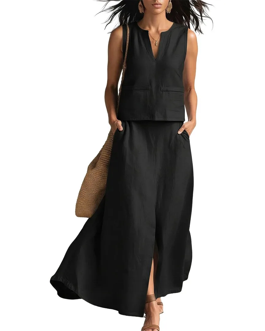 Top & Skirt Set by Olivia Taylor