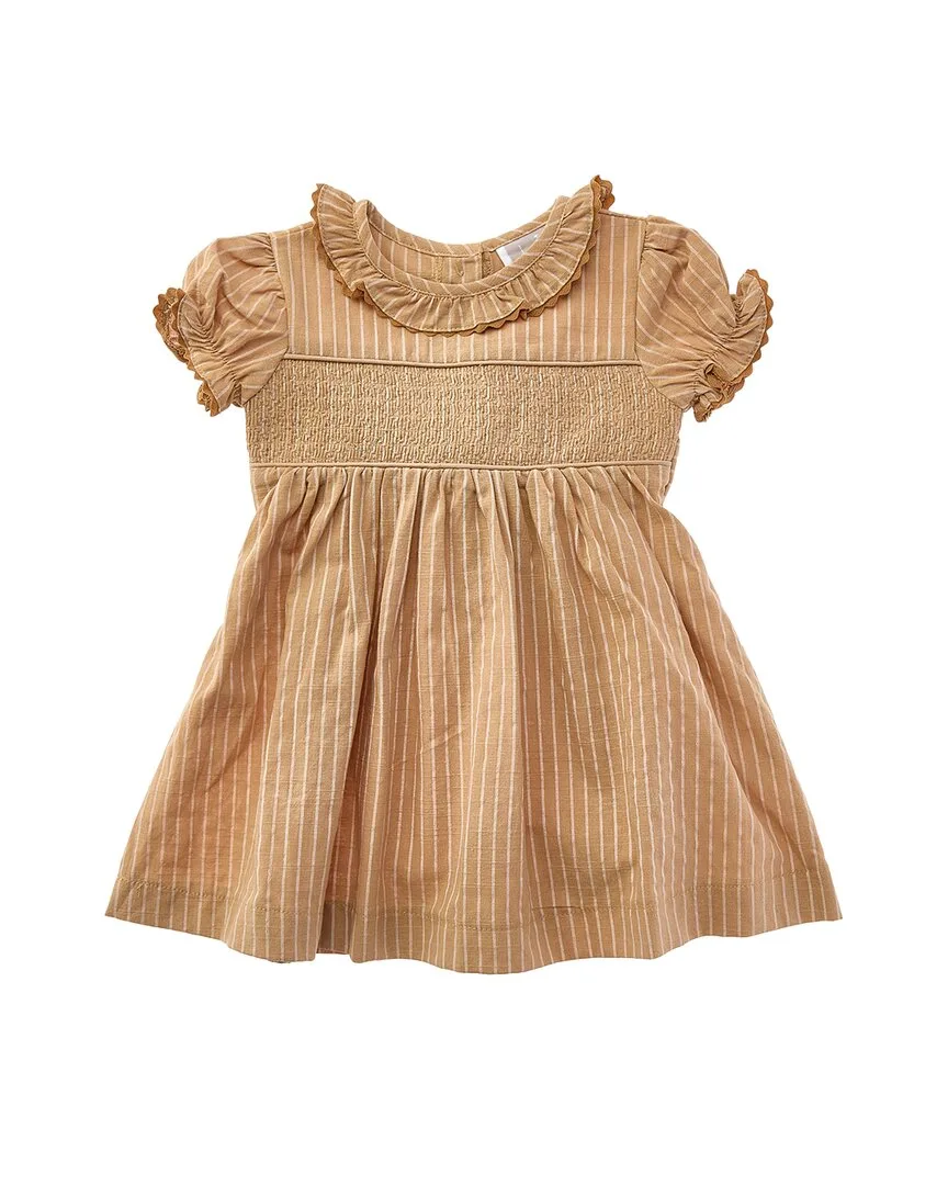 Smocked Ruffle Dress by Lil Cactus