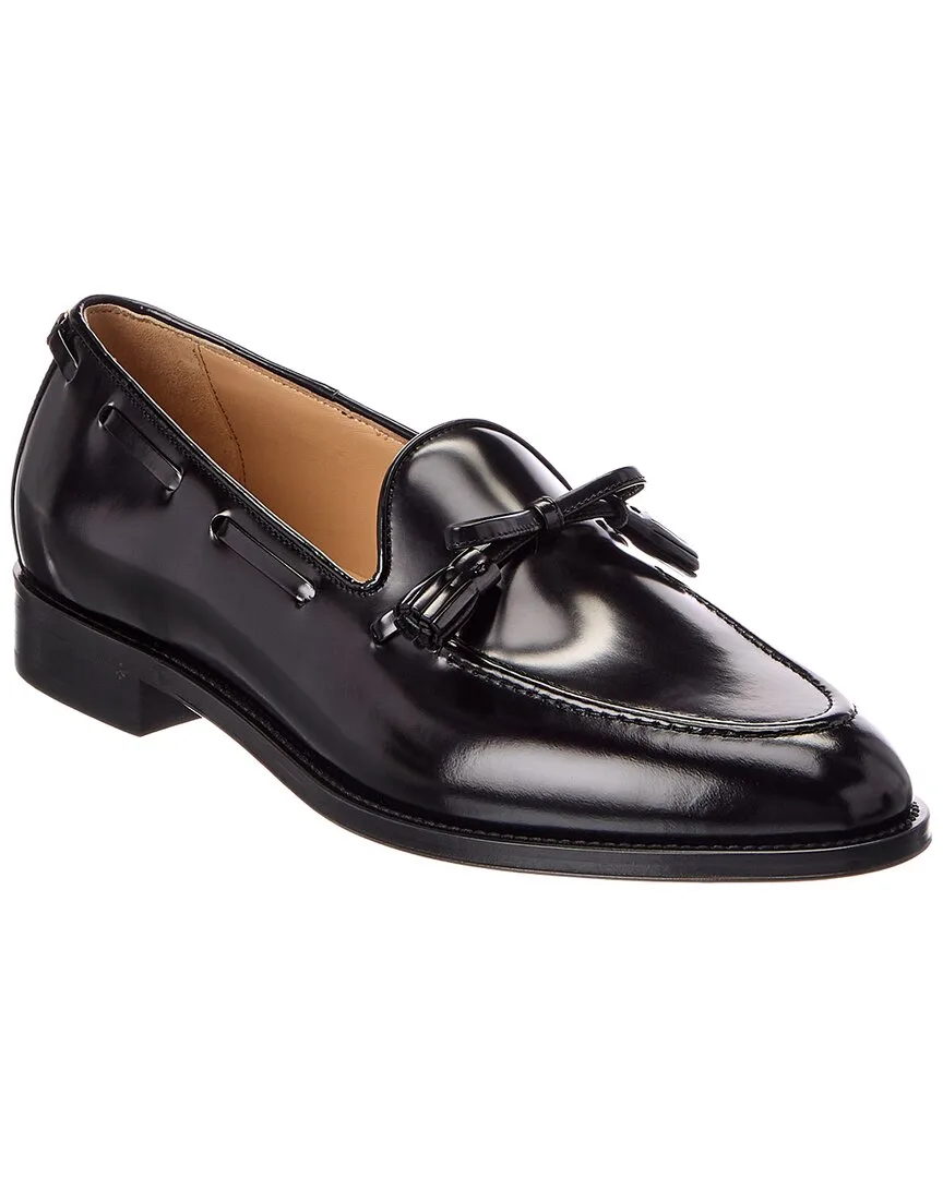 Leather Loafer by Valentino