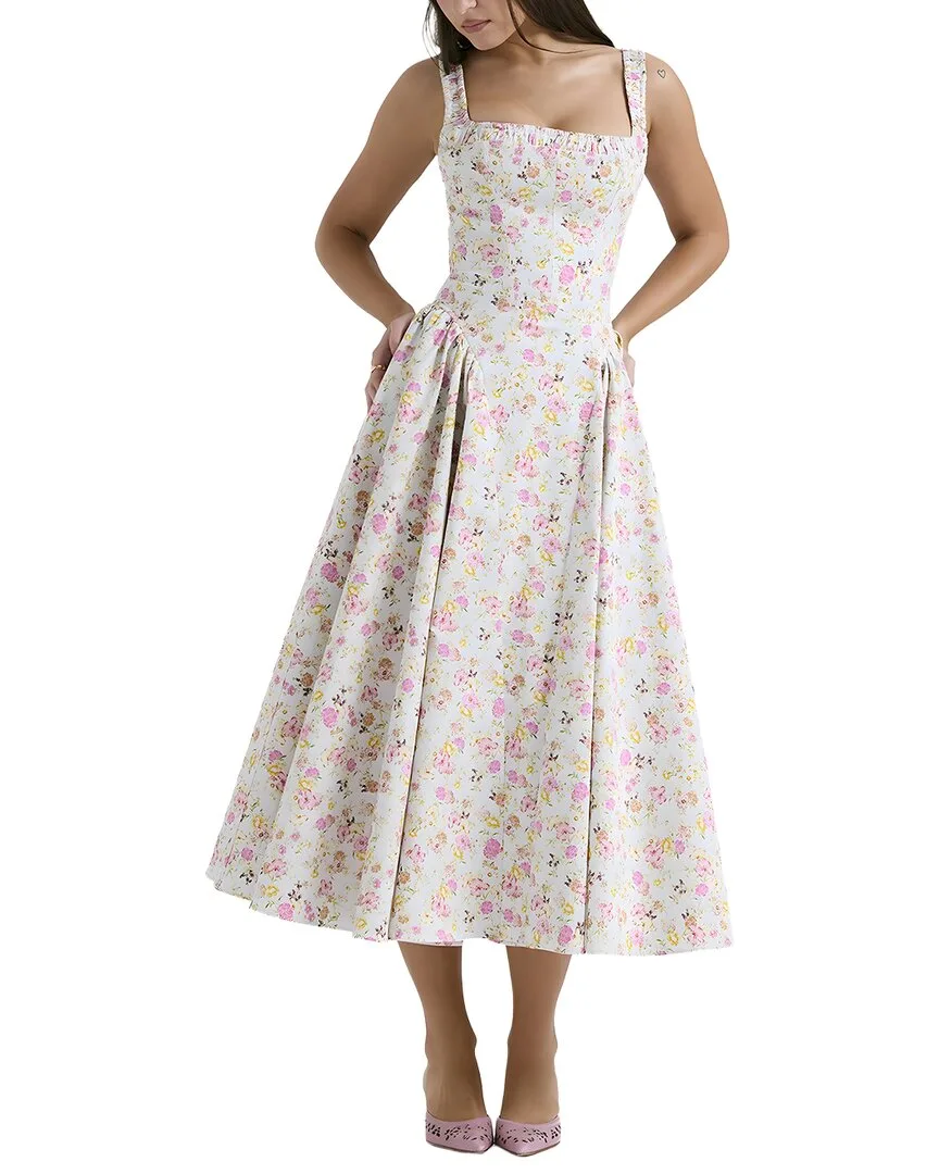 Camila Blanco Midi Dress