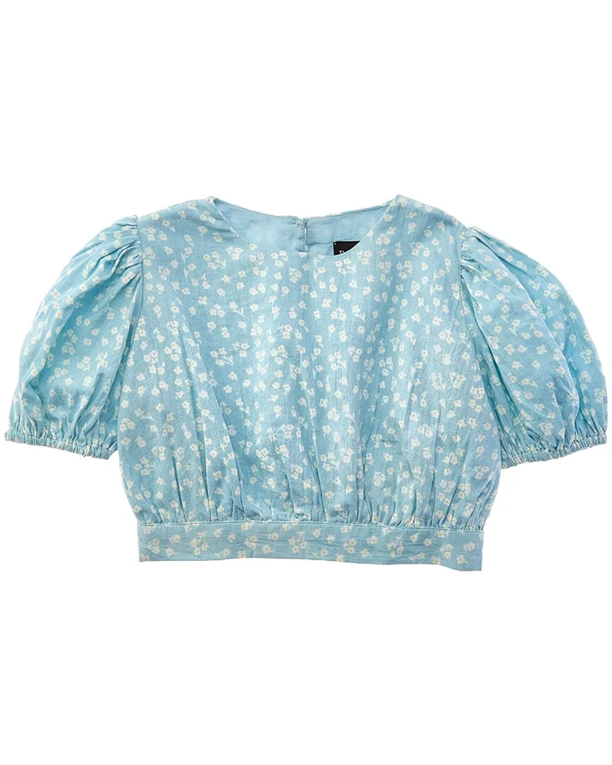 Anabella Printed Top by Bardot
