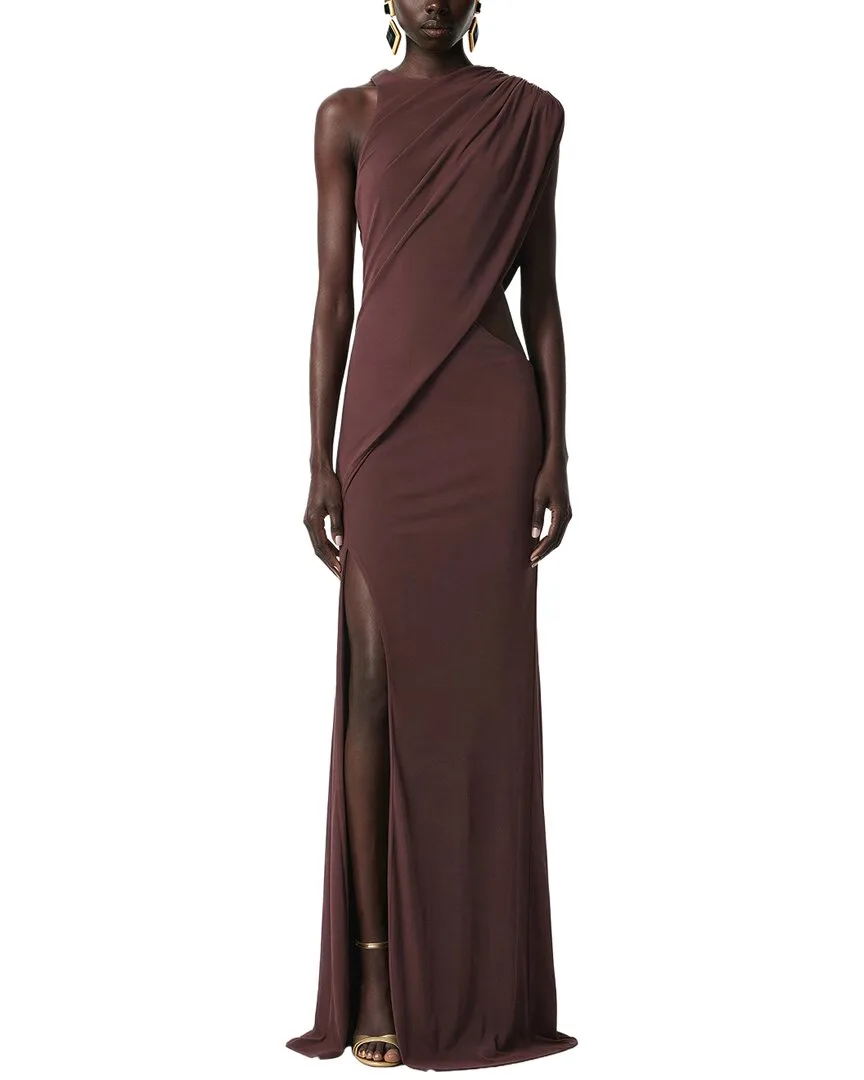 Solid Maxi Dress by Alma King