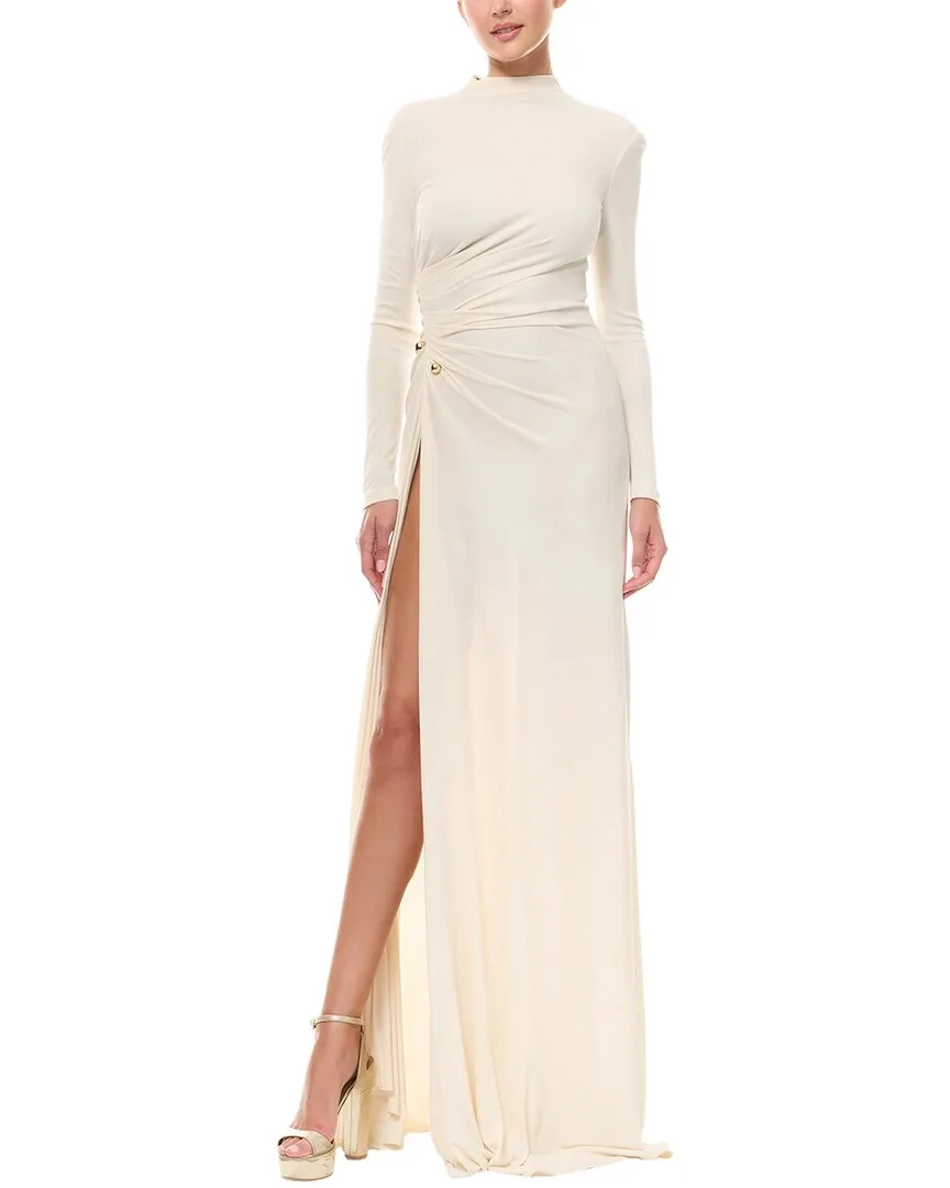 Solid Maxi Dress by Alma King