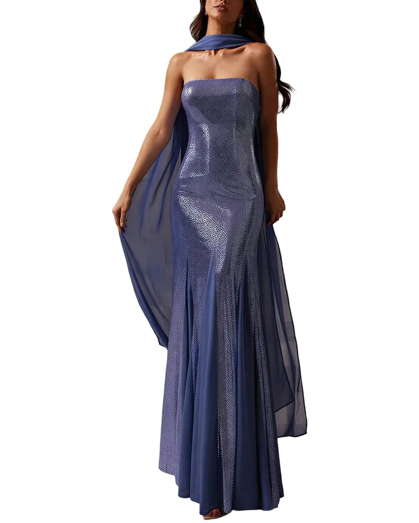 Solid Maxi Dress by Alma King