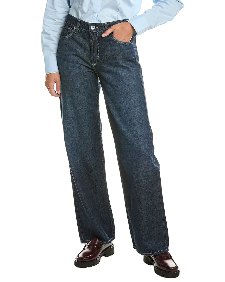 Lori Low-Rise Full Length Wide Leg Jean by rag & bone