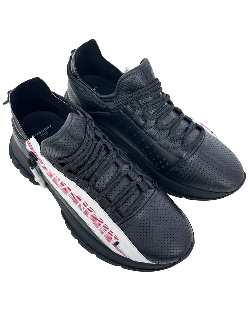 Leather Spectre Perforated Sneaker (authentic Pre-Loved) by GIVENCHY