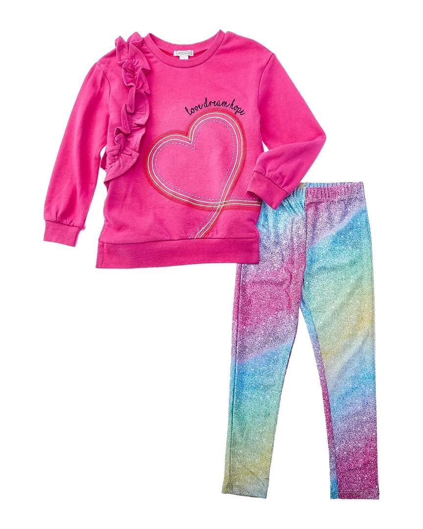 Sparkle Pullover Set by Flapdoodles