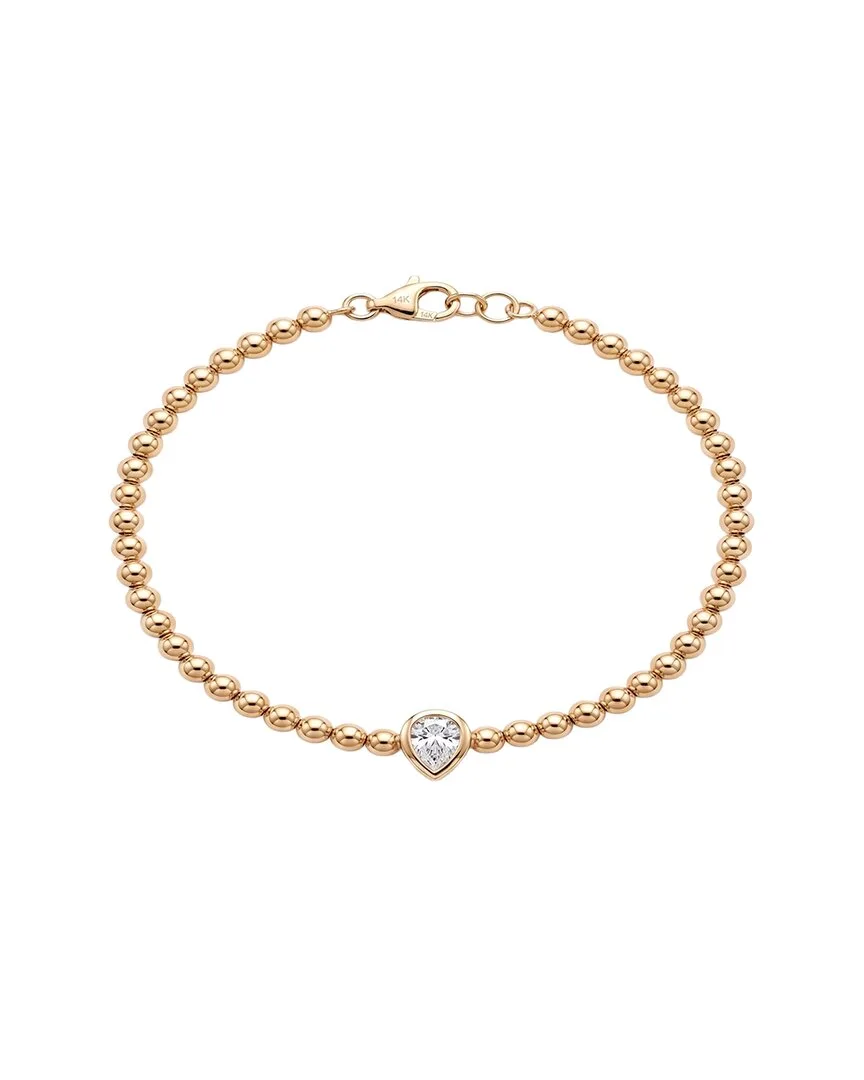 14K 0.24 ct. tw. Diamond Stackable Bracelet by Sabrina Designs