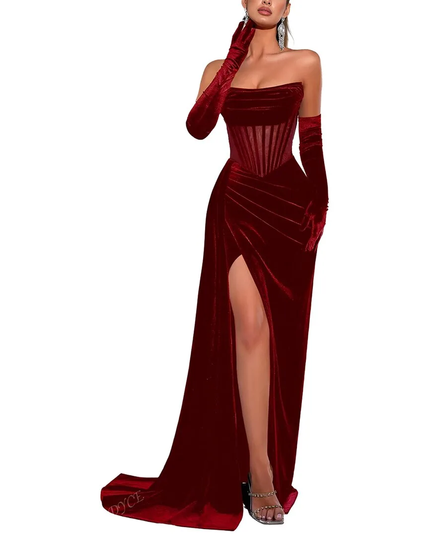 Solid Maxi Dress by Oloey