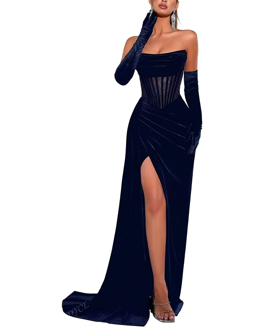 Solid Maxi Dress by Oloey
