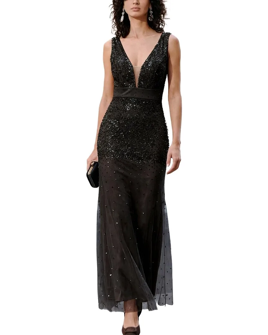 Embellished Maxi Dress by Vincent