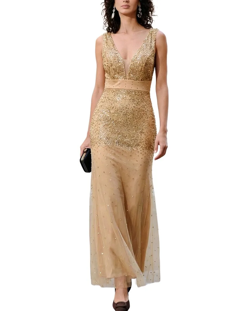 Embellished Maxi Dress by Vincent