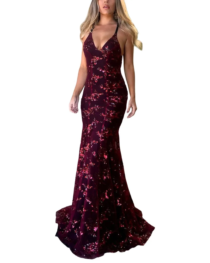 Embellished Maxi Dress by Vincent