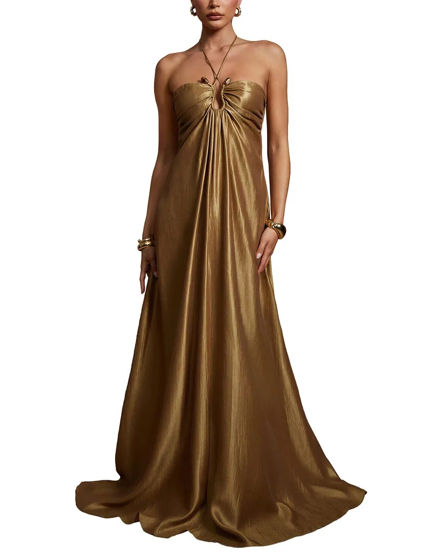 Solid Maxi Dress by Vincent