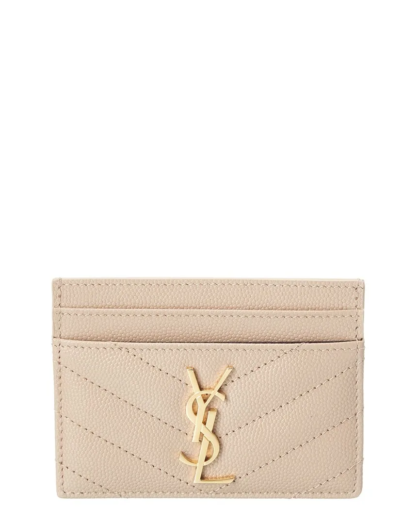 Monogram Matelasse Leather Card Holder