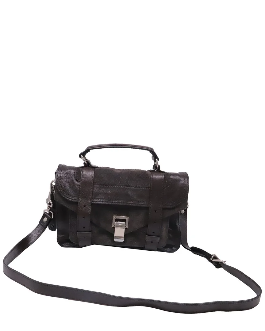 Ochre Leather Ps1 Tiny Satchel (authentic Pre-Loved) by Proenza Schouler
