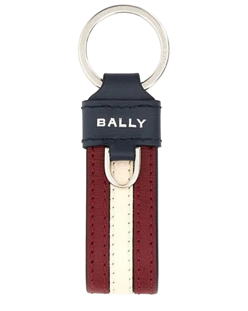 Stripe Keyring (authentic Pre-Loved) by Bally