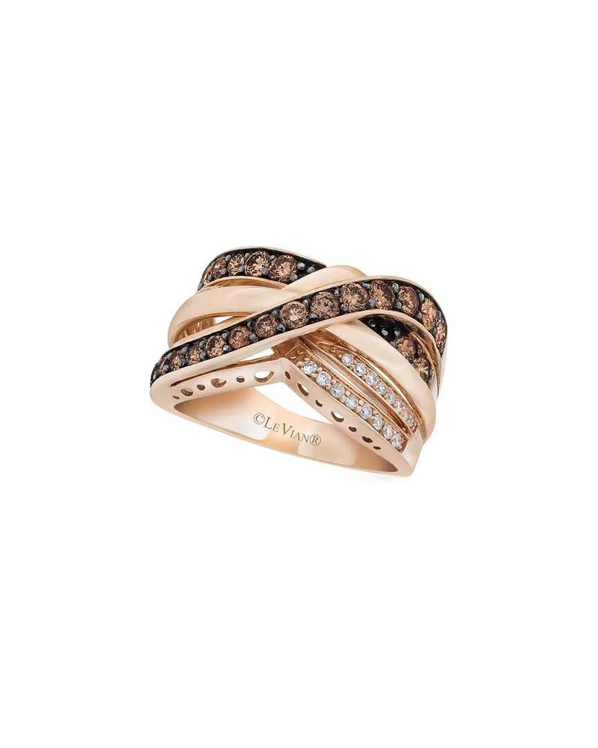 Grand Sample Sale 14K Rose Gold 0.99 ct. tw. Diamond Ring by Le Vian