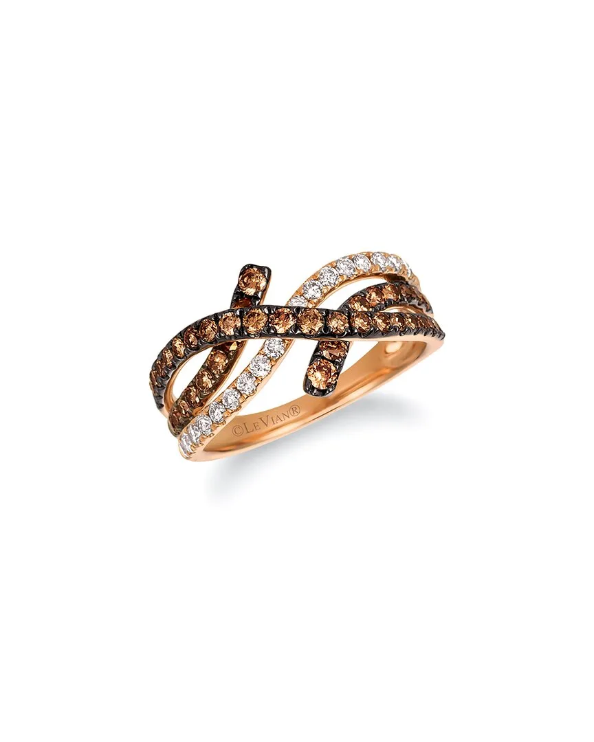 Chocolate Diamonds 14K Rose Gold 1.05 ct. tw. Diamond Ring by Le Vian