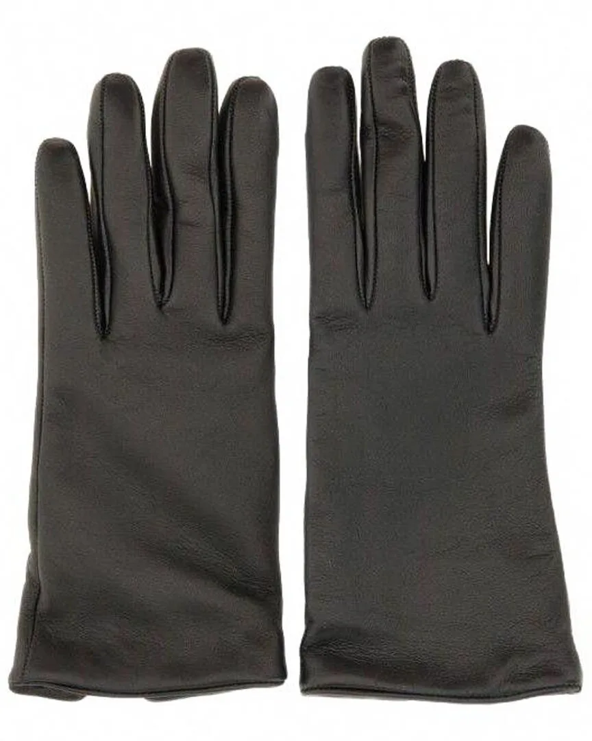 Cassandre Lambskin Gloves (authentic Pre-Loved) by Saint Laurent