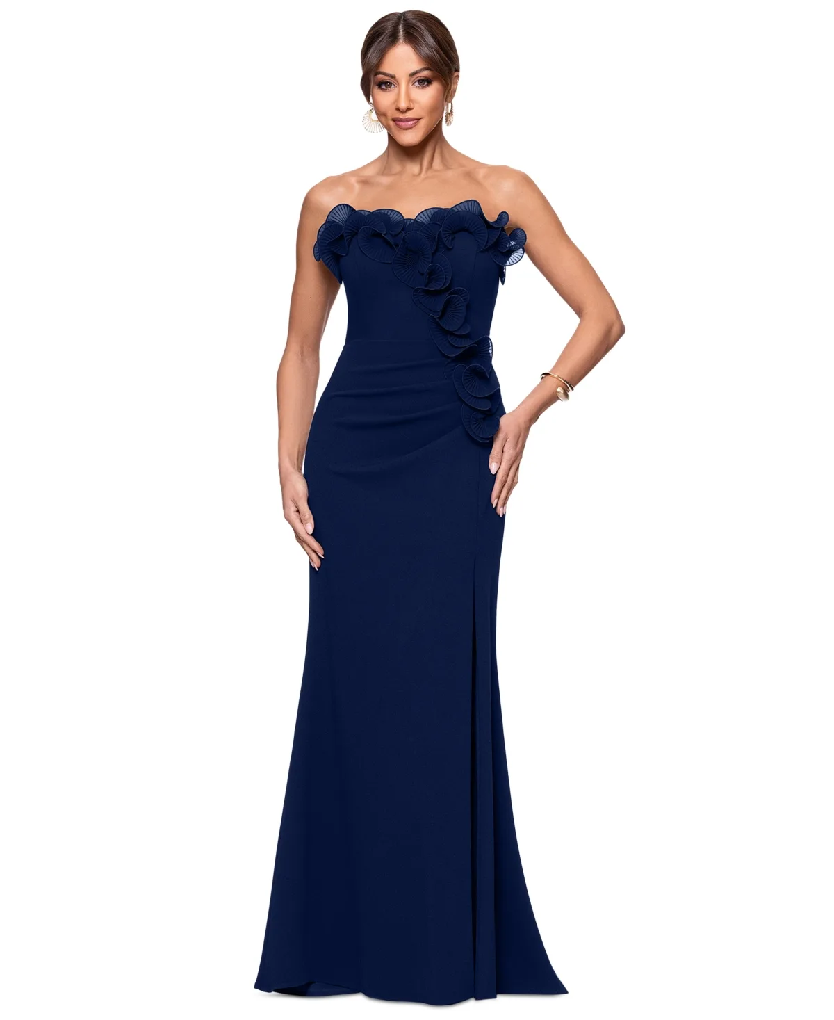 Strapless Maxi Dress by Xscape