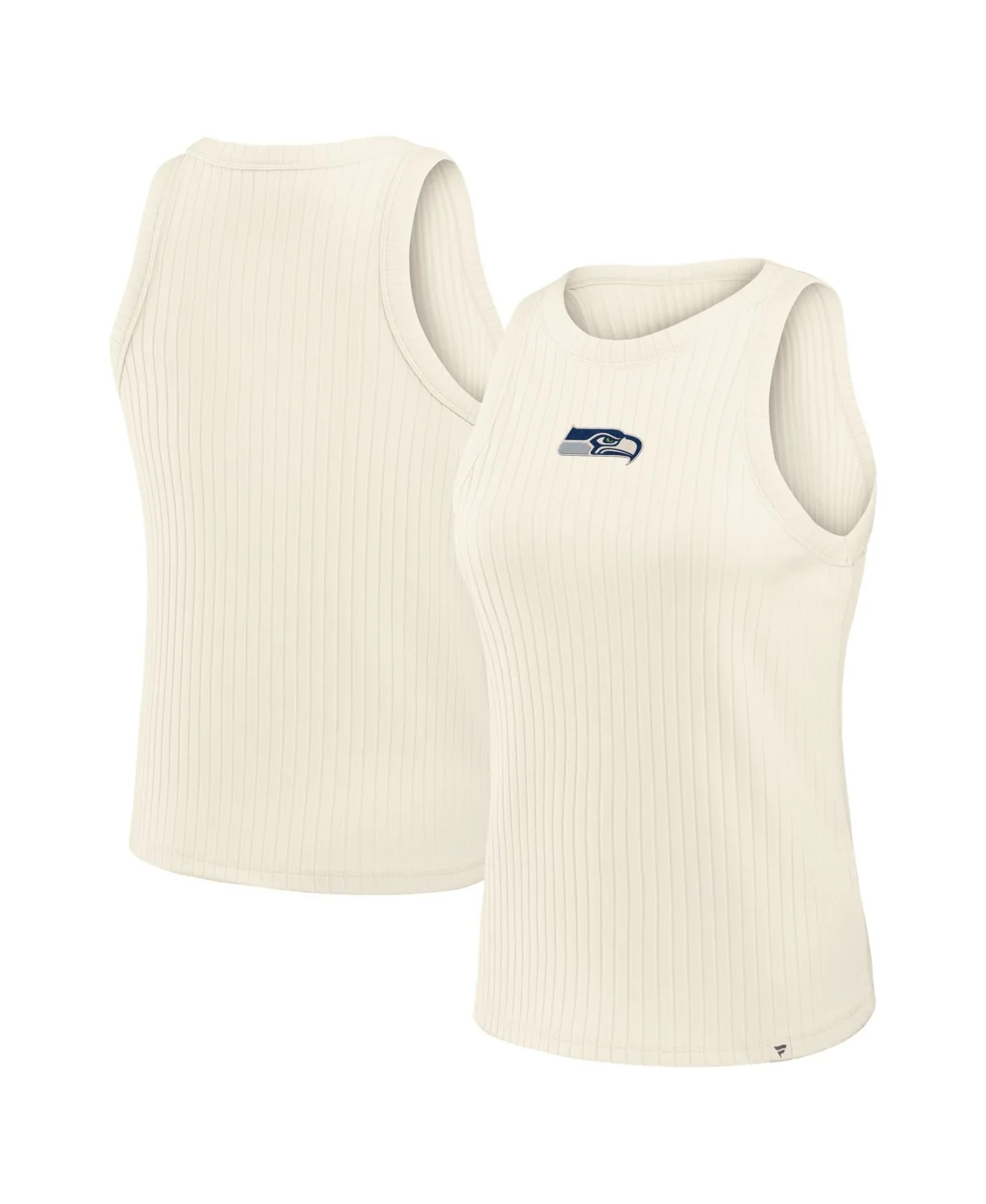 Seattle Seahawks Star Play Tri-Blend Ribbed Tank Top by Fanatics
