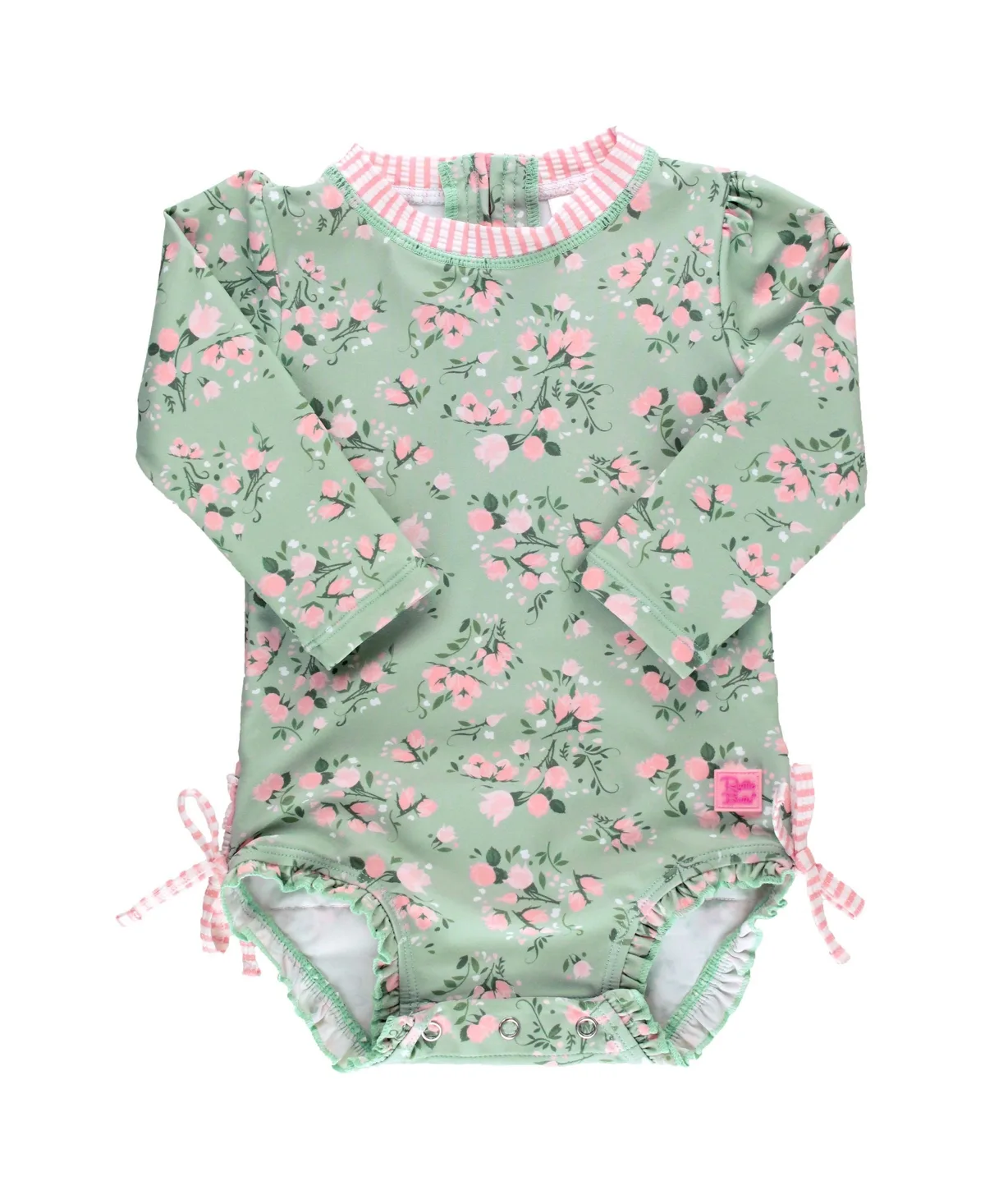 Long Sleeve One Piece Rash Guard by Rufflebutts