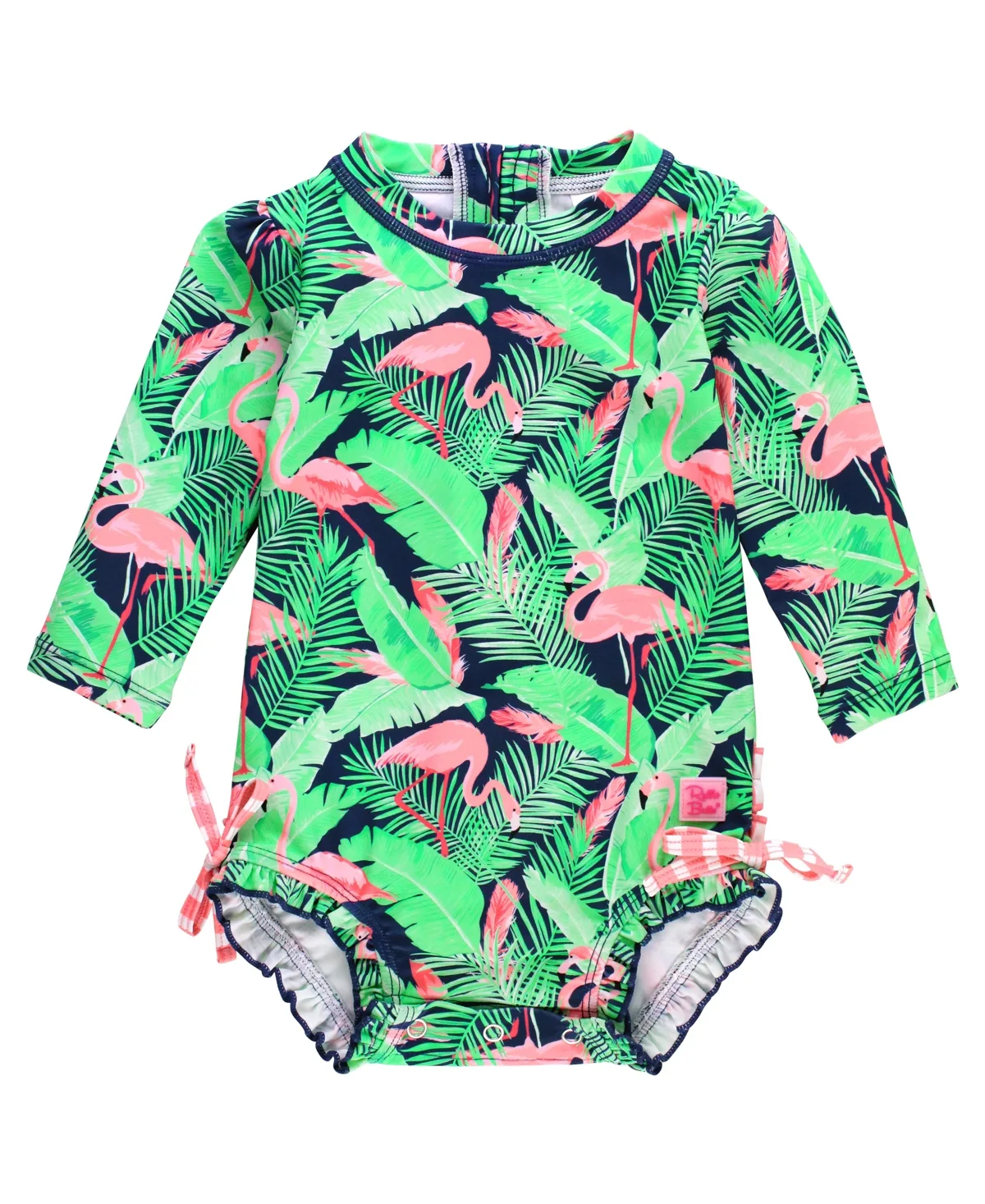 Long Sleeve One Piece Rash Guard by Rufflebutts